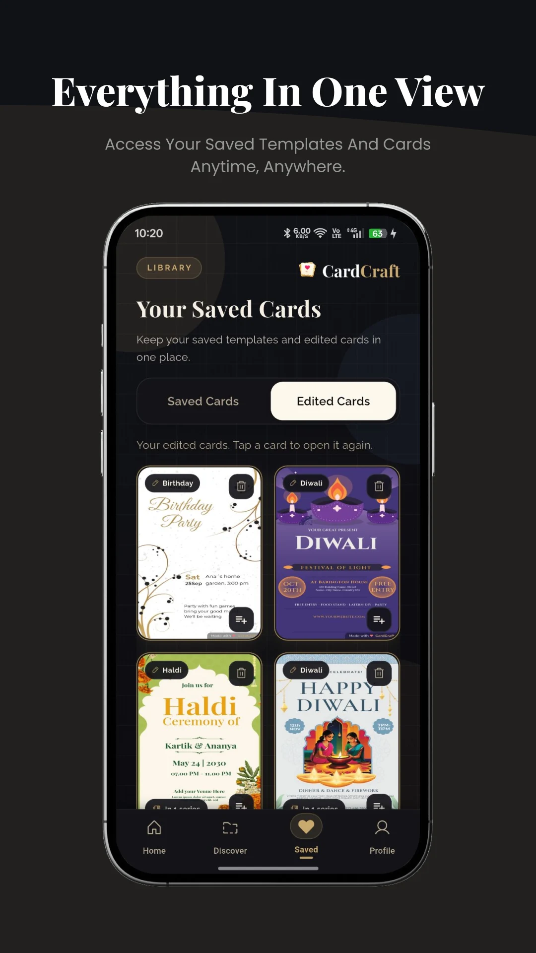 CardCraft screenshot