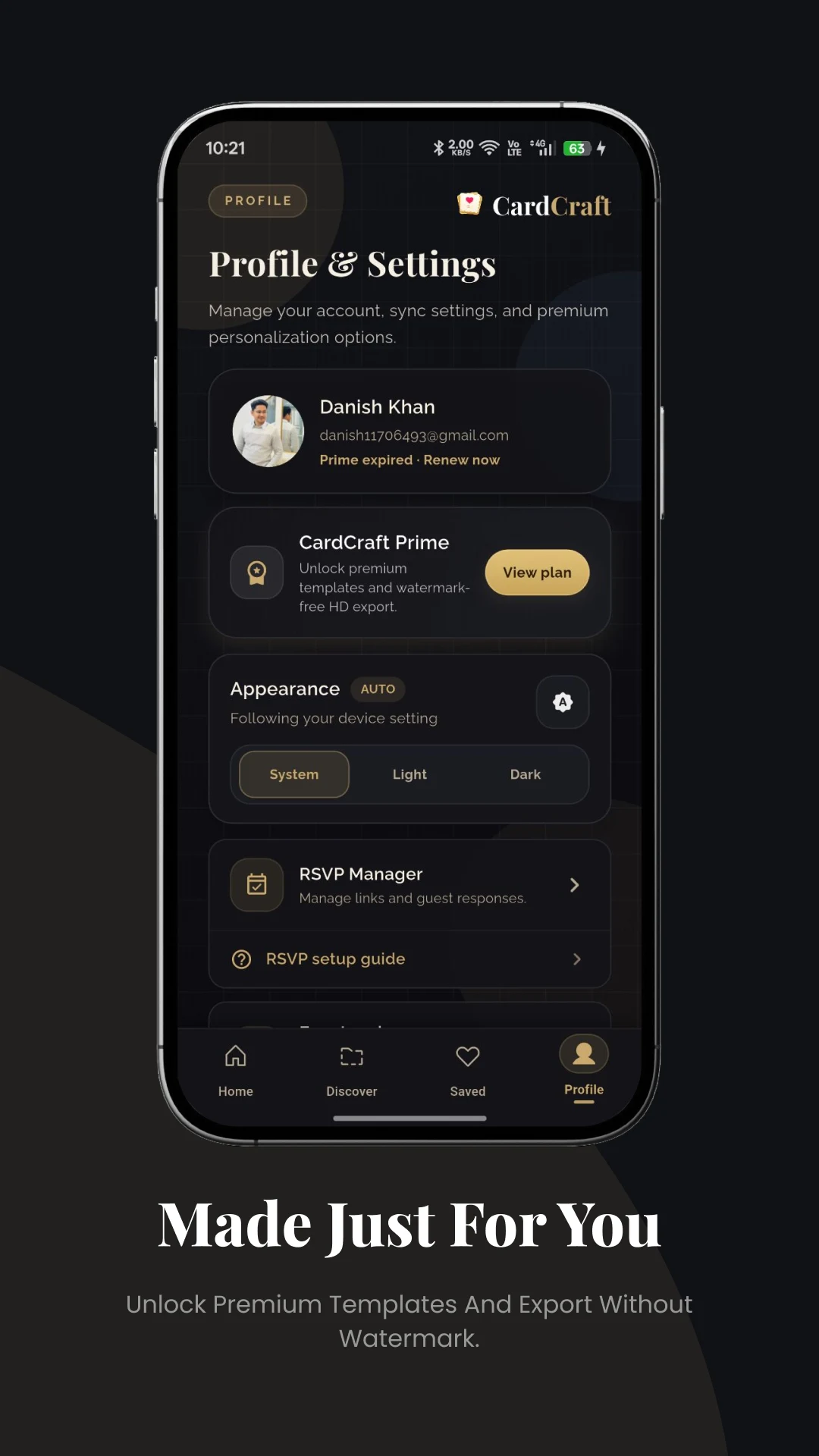 CardCraft screenshot